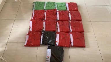 Pengiriman Seragam SPBU Pasti Pas ke Secang, Magelang tanggal 24 Februari 2021