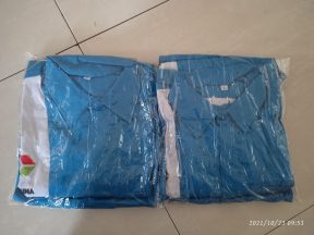 Pengiriman Seragam Teknisi SPBU Pertamina ke Imogiri tanggal 23 Oktober 2022