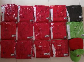 Pengiriman Seragam SPBU Pertamina ke Kuningan tanggal 15 Desember 2021