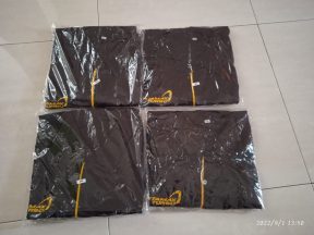 Pengiriman Baju Pertamax Turbo Hitam ke Medan tanggal 1 September 2022.