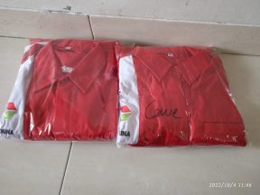 Pengiriman Seragam Pertashop ke Klungkung, Bali tanggal 4 Oktober 2022.