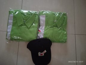 Pengiriman Seragam SPBU Pertamina ke Tabanan Bali tanggal 13 Oktober 2022.