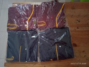 Pengiriman Baju Pertamax Turbo ke Balikpapan tanggal 19 Desember 2022.