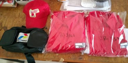Pengiriman Seragam Operator SPBU Pertamina ke Pekalongan tanggal 6 Juli 2023.