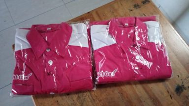 Pengiriman Baju Bright Gas ke Cikarang, Jawa Barat tanggal 25 Januari 2024.
